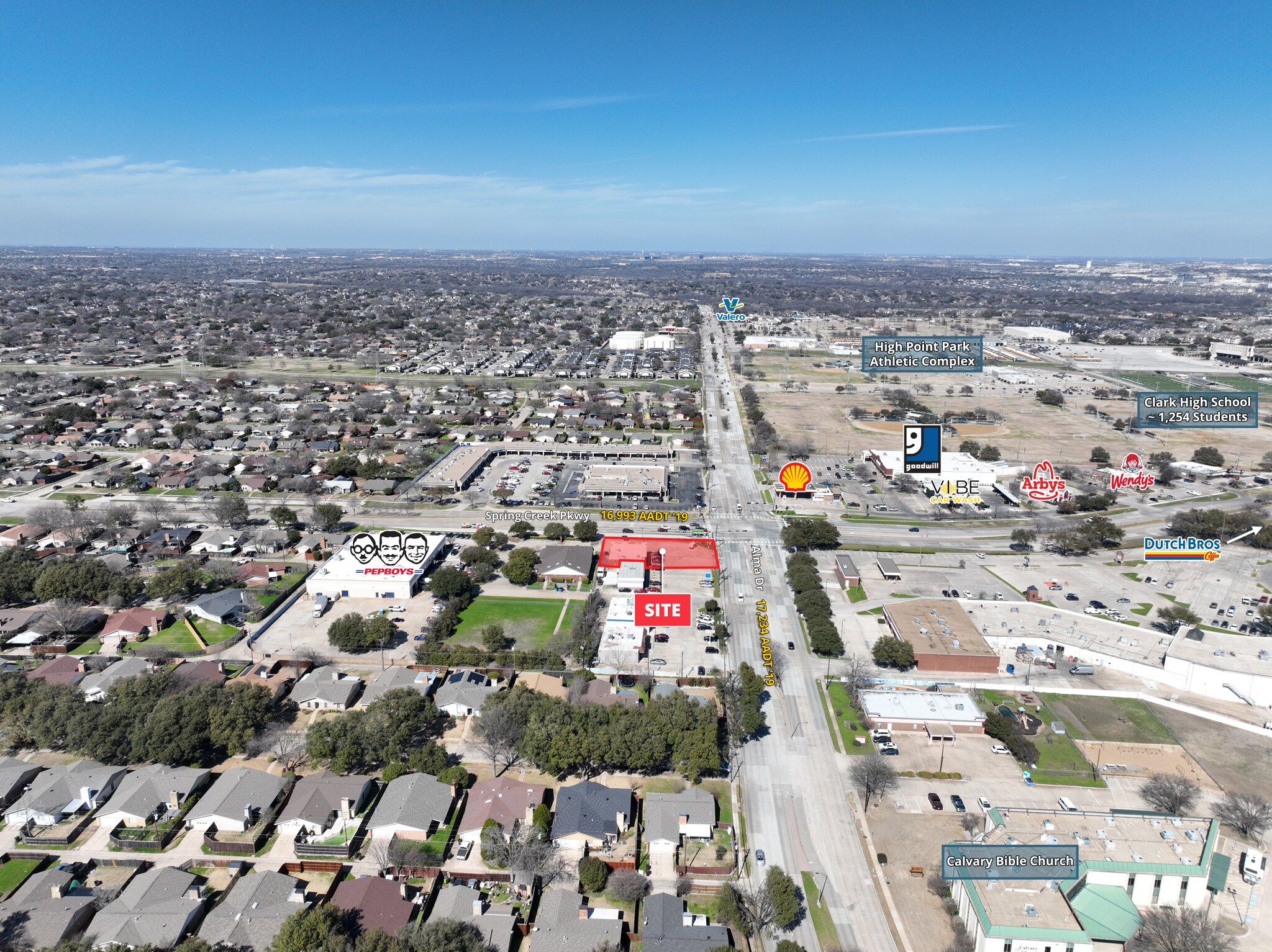 900 W Spring Creek Pky, Plano, TX à vendre Photo du bâtiment- Image 1 de 1