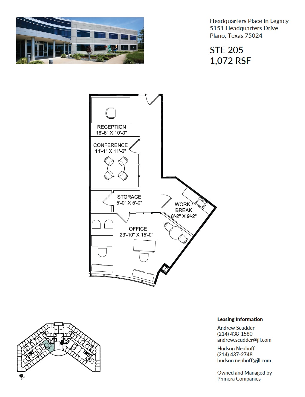 8560 Belleview Dr, Plano, TX à louer Plan d’étage- Image 1 de 1