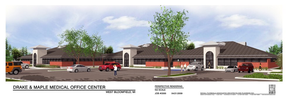 6525 W Maple Rd, West Bloomfield, MI à louer - Photo du bâtiment - Image 2 de 8