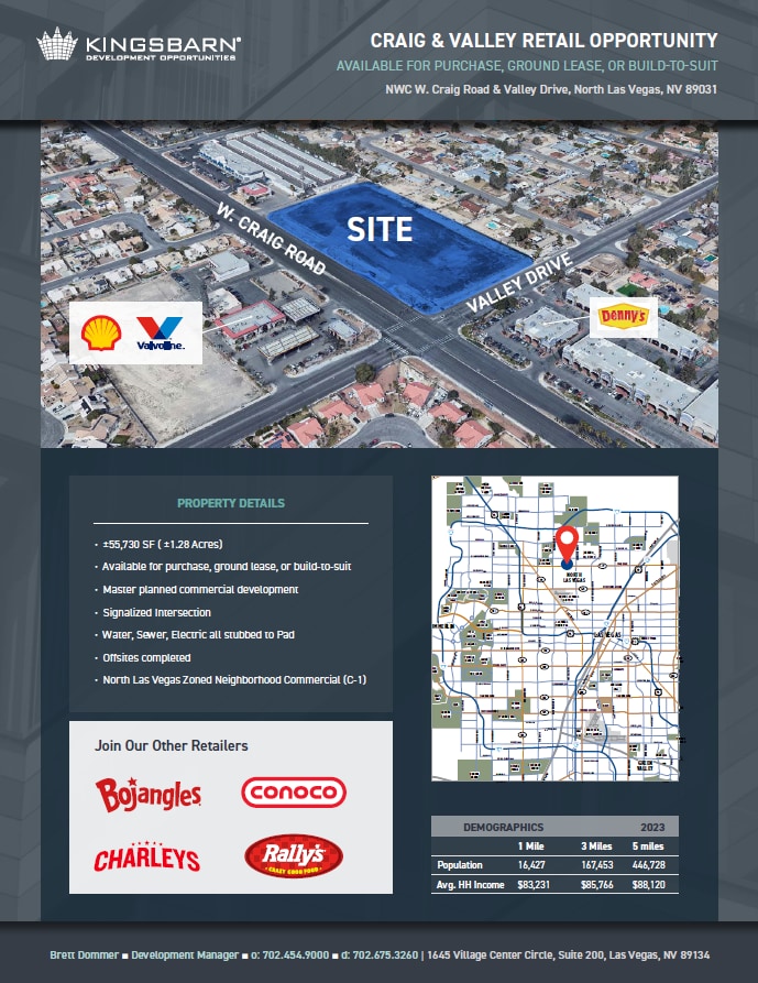 4376 Craig rd, North Las Vegas, NV for sale Primary Photo- Image 1 of 5