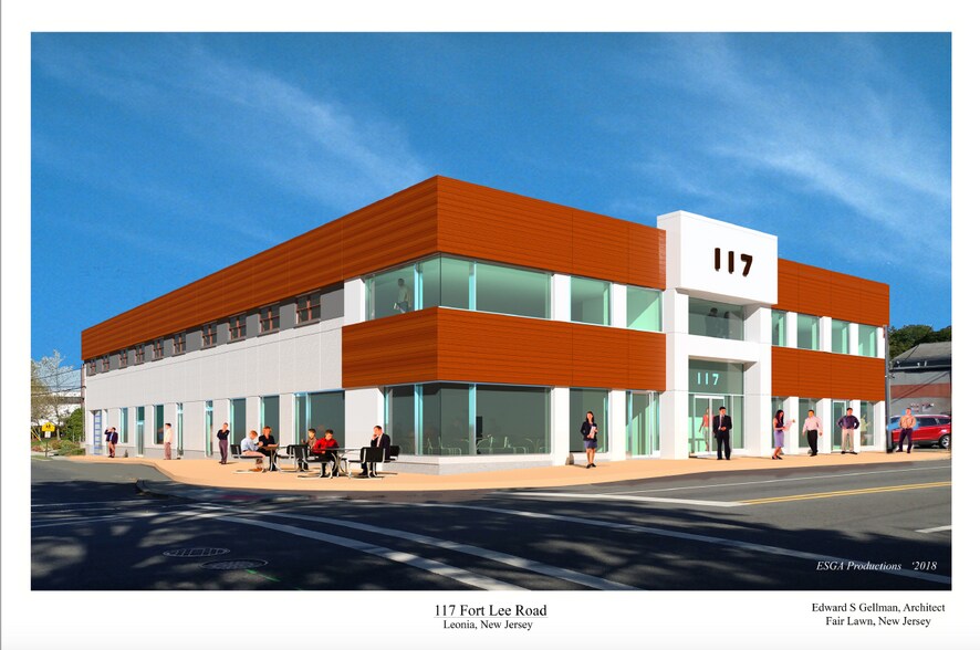 117 Fort Lee Rd, Leonia, NJ à vendre - Photo du bâtiment - Image 2 de 2