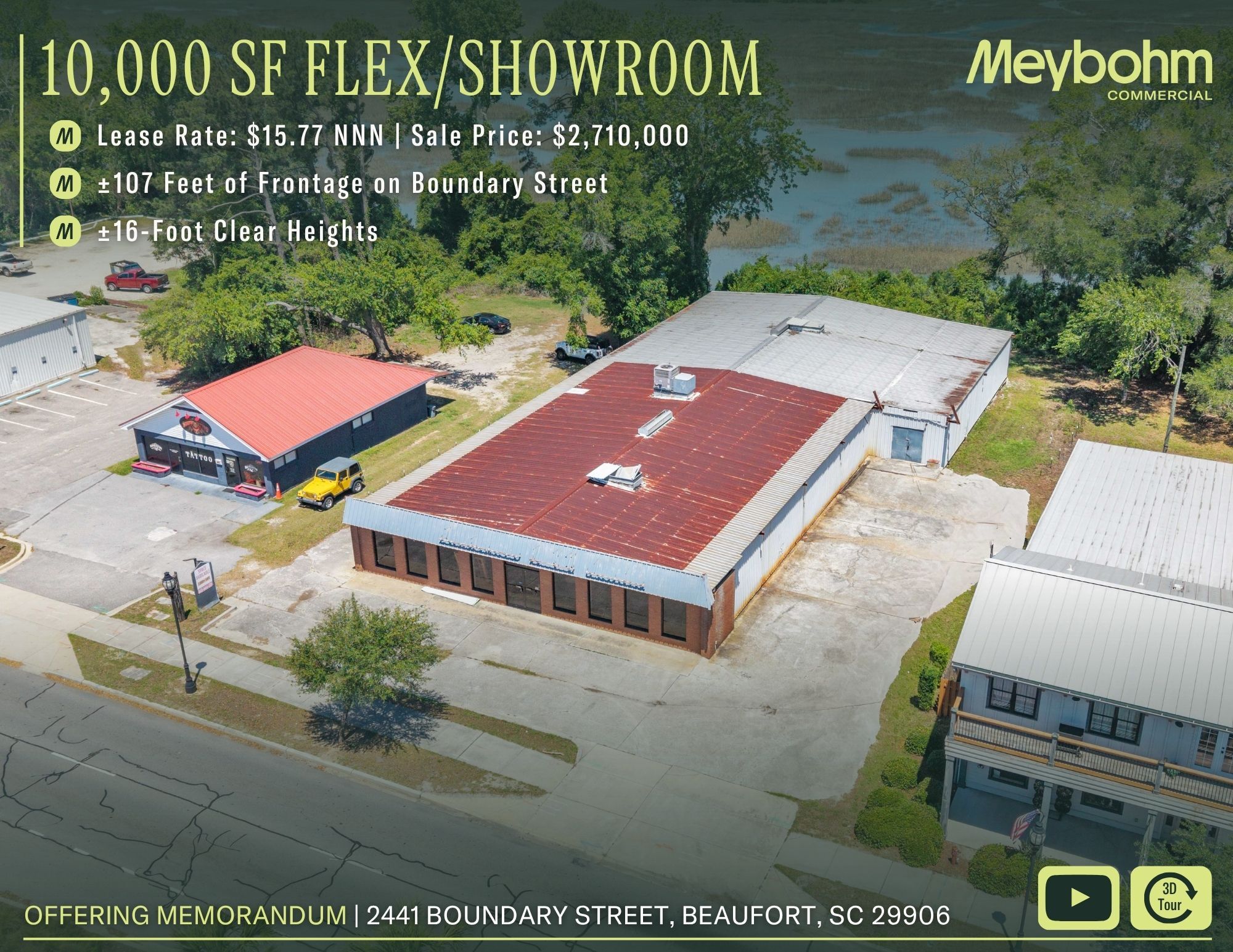 2441 Boundary St, Beaufort, SC for lease Interior Photo- Image 1 of 5