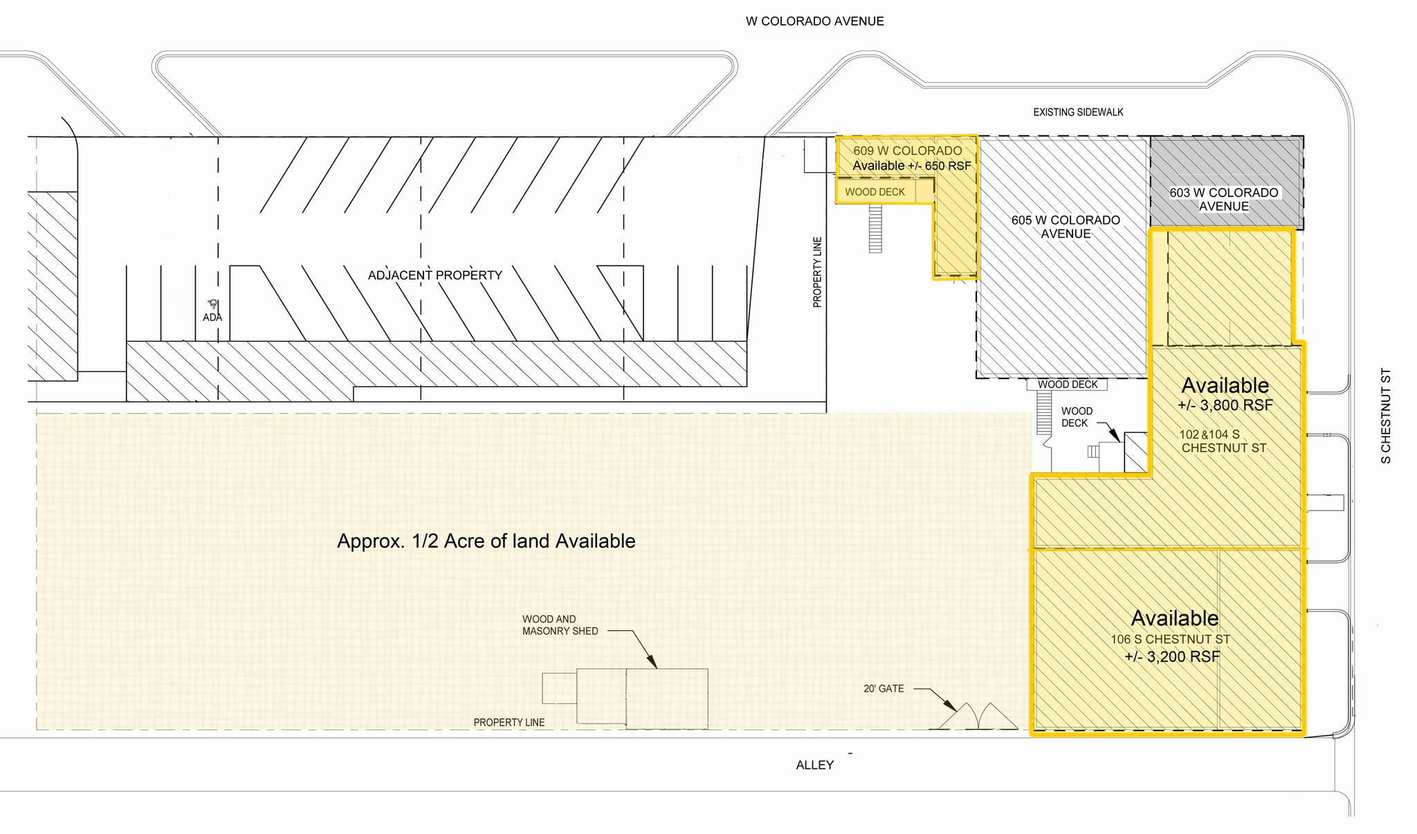 603-605 W Colorado Ave, Colorado Springs, CO for lease Interior Photo- Image 1 of 1