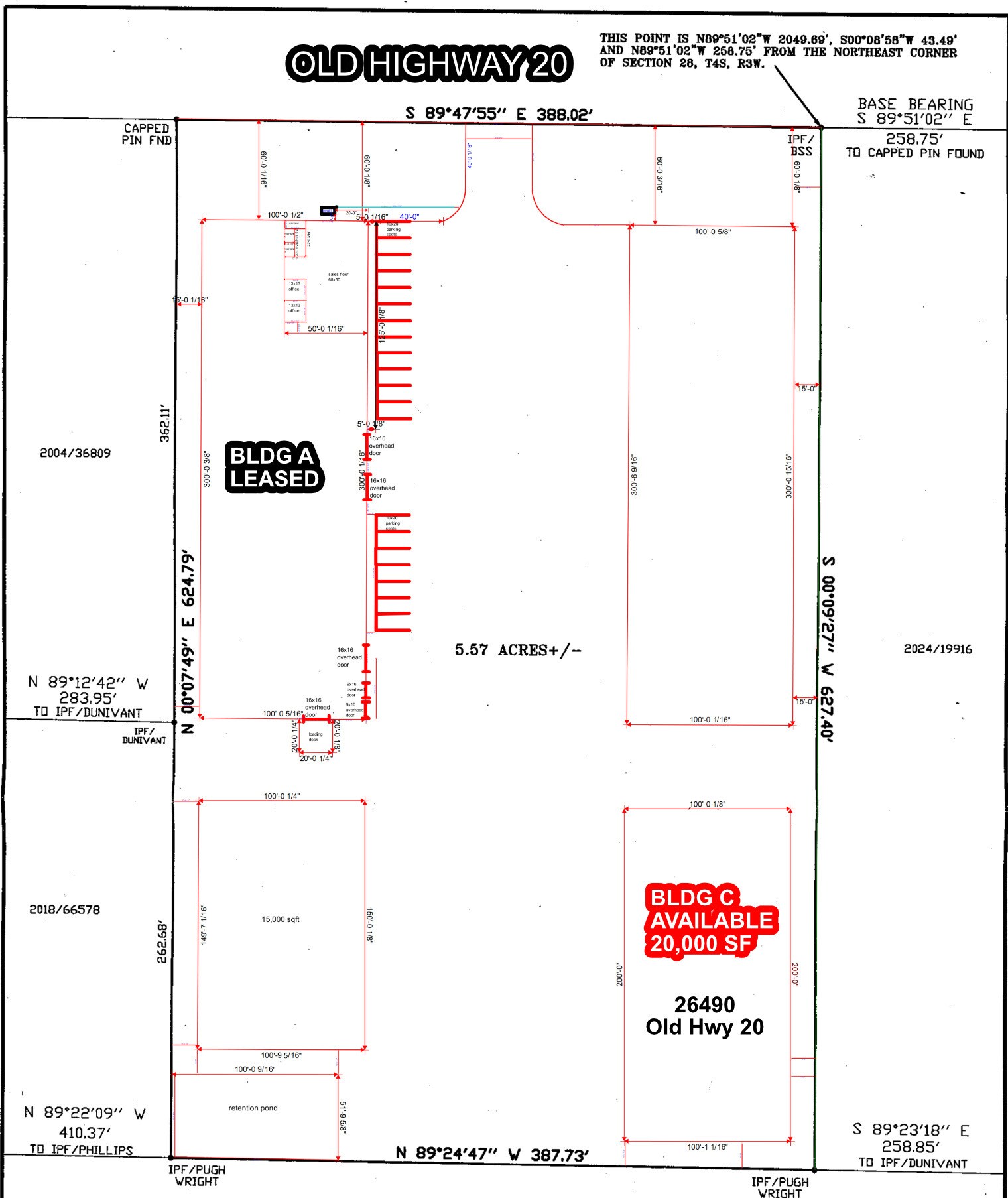 26490 Old Highway 20, Madison, AL à louer Plan de site- Image 1 de 6