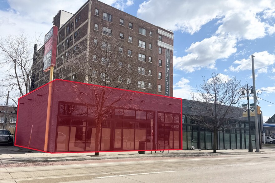 5700 Woodward Ave, Detroit, MI à louer - Photo principale - Image 1 de 3