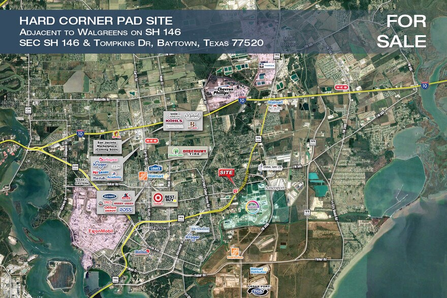 Tompkins Dr, Baytown, TX for sale - Building Photo - Image 1 of 2