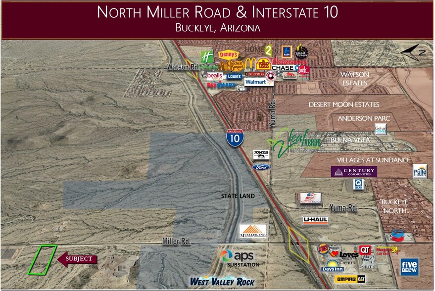 0 Miller, Buckeye, AZ for sale - Primary Photo - Image 1 of 1