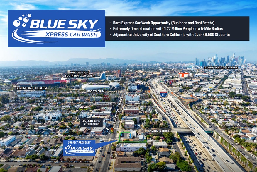 4200-4210 S Figueroa St, Los Angeles, CA à vendre - Photo du bâtiment - Image 1 de 5