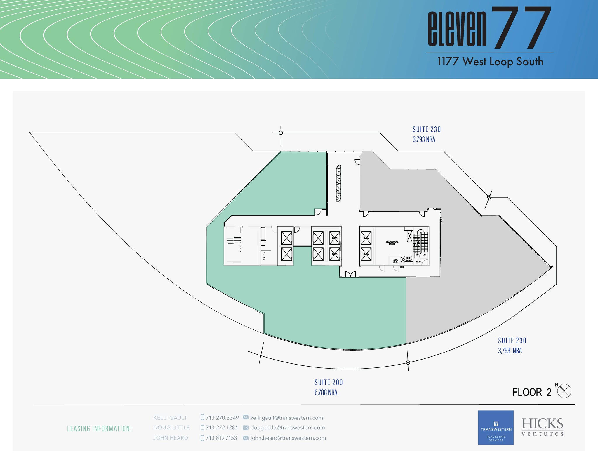 1177 West Loop S, Houston, TX à louer Plan d’étage- Image 1 de 1