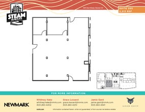 1401 Zuni St, Denver, CO à louer Plan d’étage- Image 1 de 1