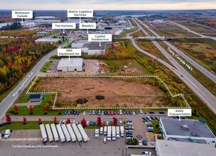 70 Macnaughton ave, Moncton, NB - aerial  map view - Image1