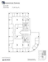 231 S Bemiston Ave, Clayton, MO à louer Plan d’étage- Image 1 de 2