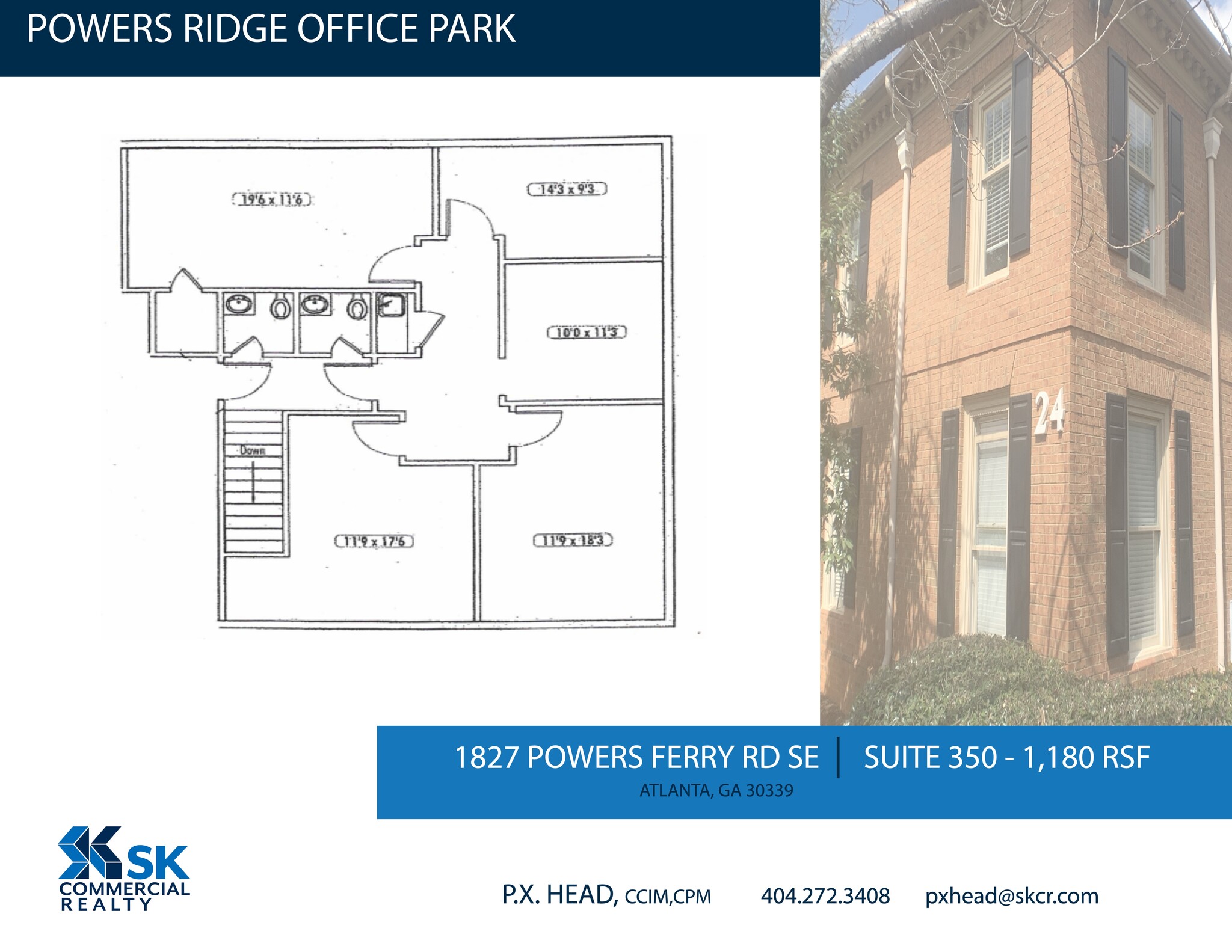 1827 Powers Ferry Rd SE, Atlanta, GA à louer Plan de site- Image 1 de 1