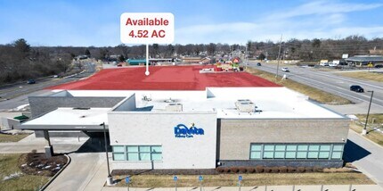 13041 New Halls Ferry Rd, Florissant, MO - Aérien  Vue de la carte