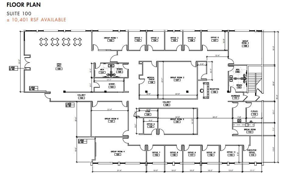 5624 Executive Center Dr, Charlotte, NC for lease Floor Plan- Image 1 of 1