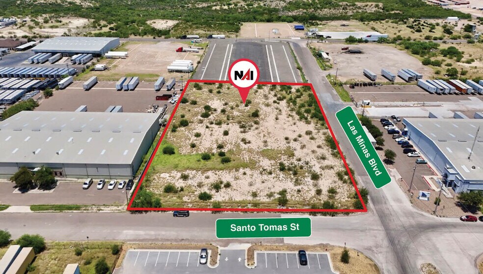 1022 Santo Tomas St, Laredo, TX for lease - Aerial - Image 1 of 11