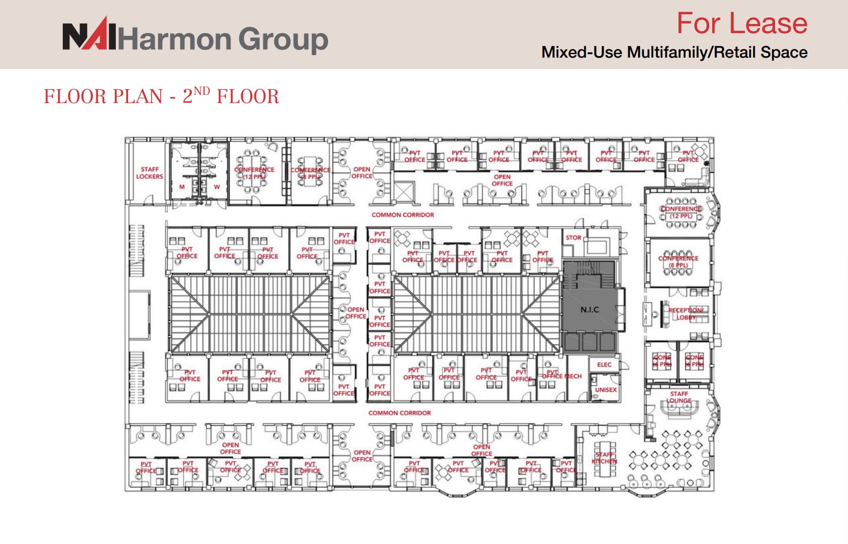 518-520 Madison Ave, Toledo, OH for lease Floor Plan- Image 1 of 1