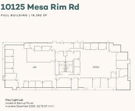 6815 Flanders Dr, San Diego, CA for lease Floor Plan- Image 1 of 1