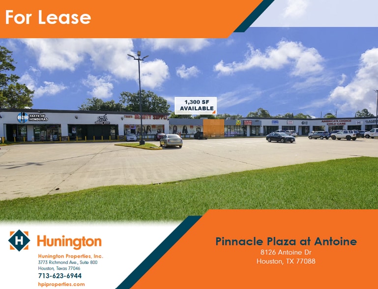 8102-8140 Antoine Dr, Houston, TX for lease - Building Photo - Image 1 of 1