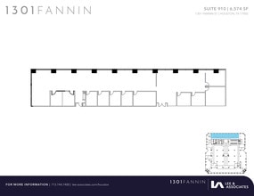 1301 Fannin St, Houston, TX for lease Floor Plan- Image 1 of 1