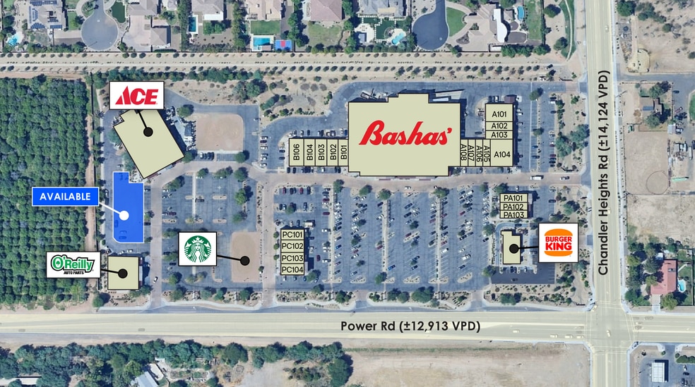 S Power Rd, Queen Creek, AZ for lease - Building Photo - Image 2 of 2