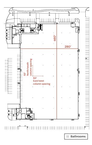 12301 Hawkins St, Santa Fe Springs, CA for lease Floor Plan- Image 1 of 1