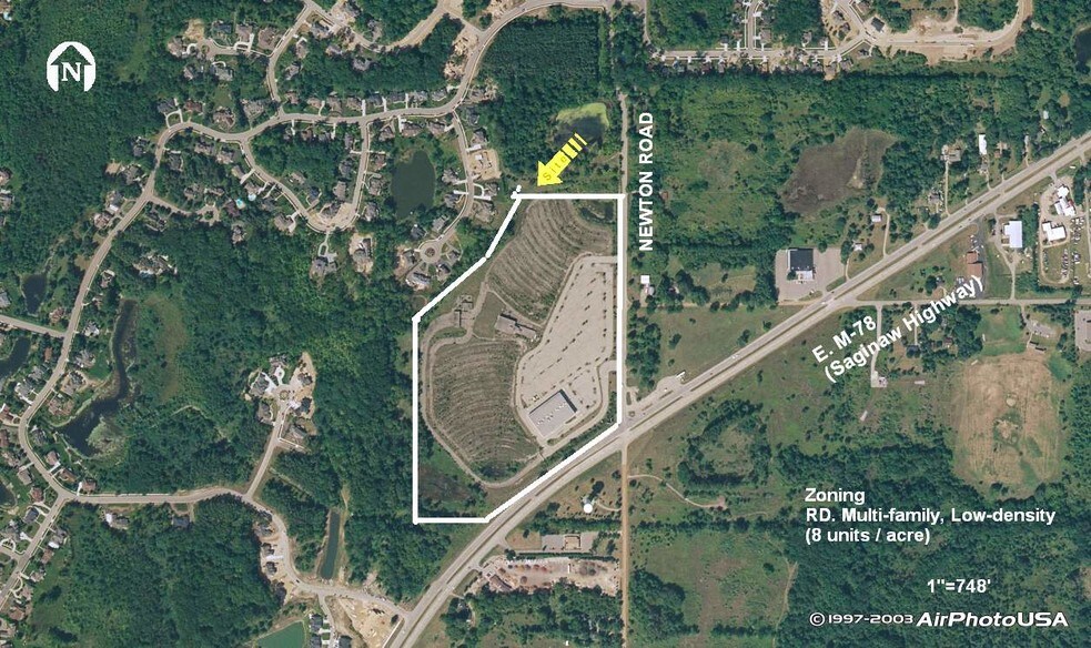 6365 Newton Rd, East Lansing, MI à louer - Aérien - Image 3 de 7