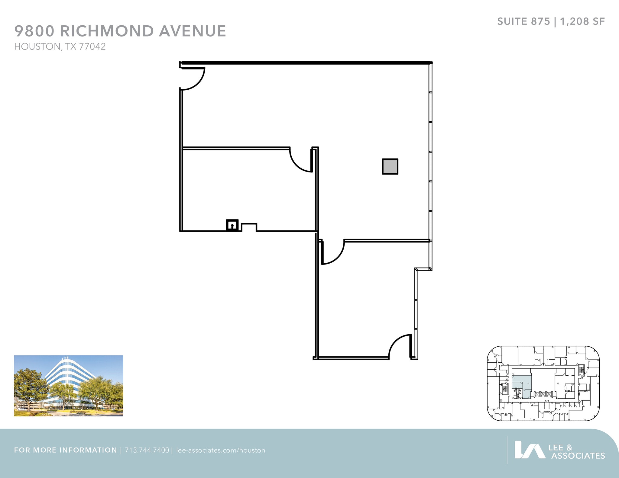 9800 Richmond Ave, Houston, TX for lease Floor Plan- Image 1 of 1