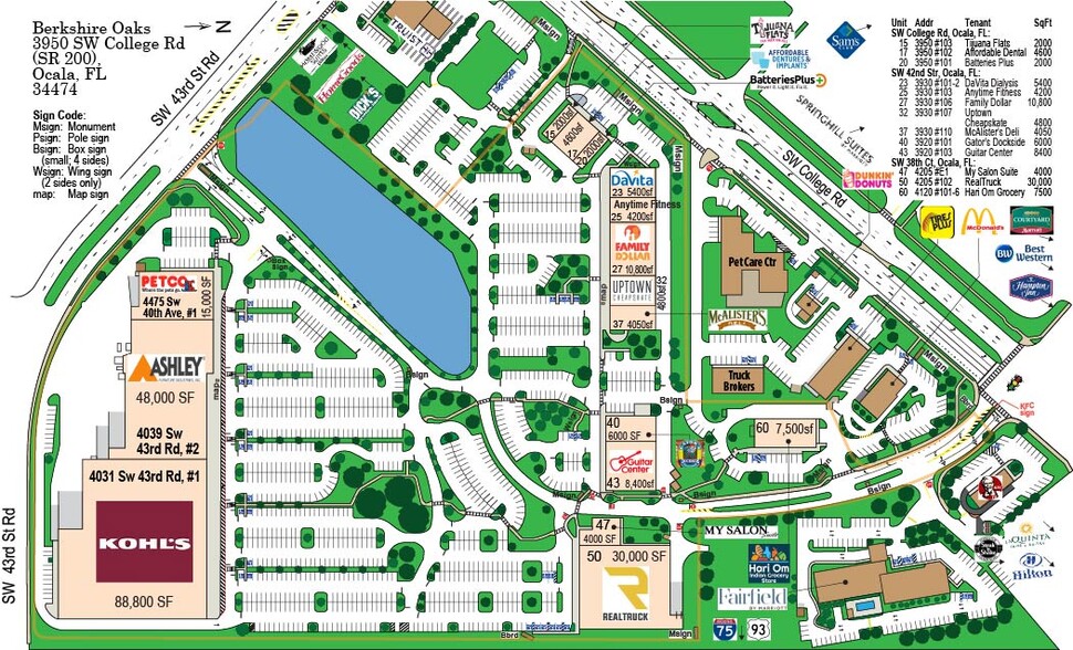 4465-4475 SW 40th Ave, Ocala, FL for sale - Site Plan - Image 2 of 41