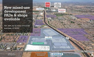 Plus de détails pour NEC 99th Ave & Indian School Rd, Phoenix, AZ - Vente au détail à louer