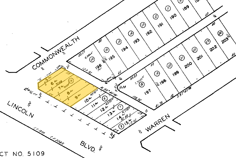 122 Lincoln Blvd, Venice, CA à louer - Plan cadastral - Image 2 de 4