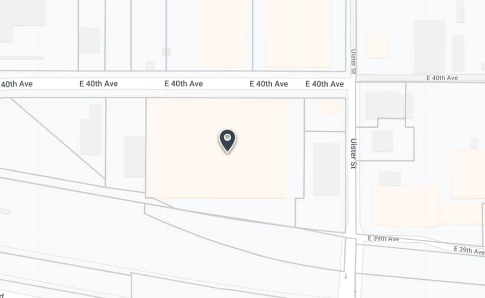 8000 E 40th Ave, Denver, CO for sale - Plat Map - Image 2 of 5