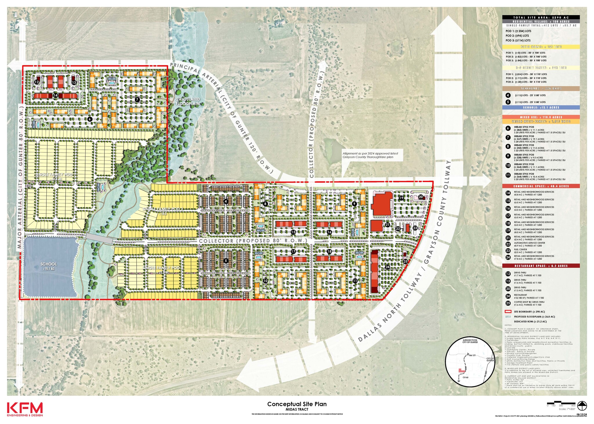 NWQ Future DNT & Future Grayson County Pkwy, Pilot Point, TX à vendre Photo du bâtiment- Image 1 de 2