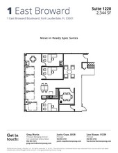 1 E Broward Blvd, Fort Lauderdale, FL for lease Floor Plan- Image 1 of 1