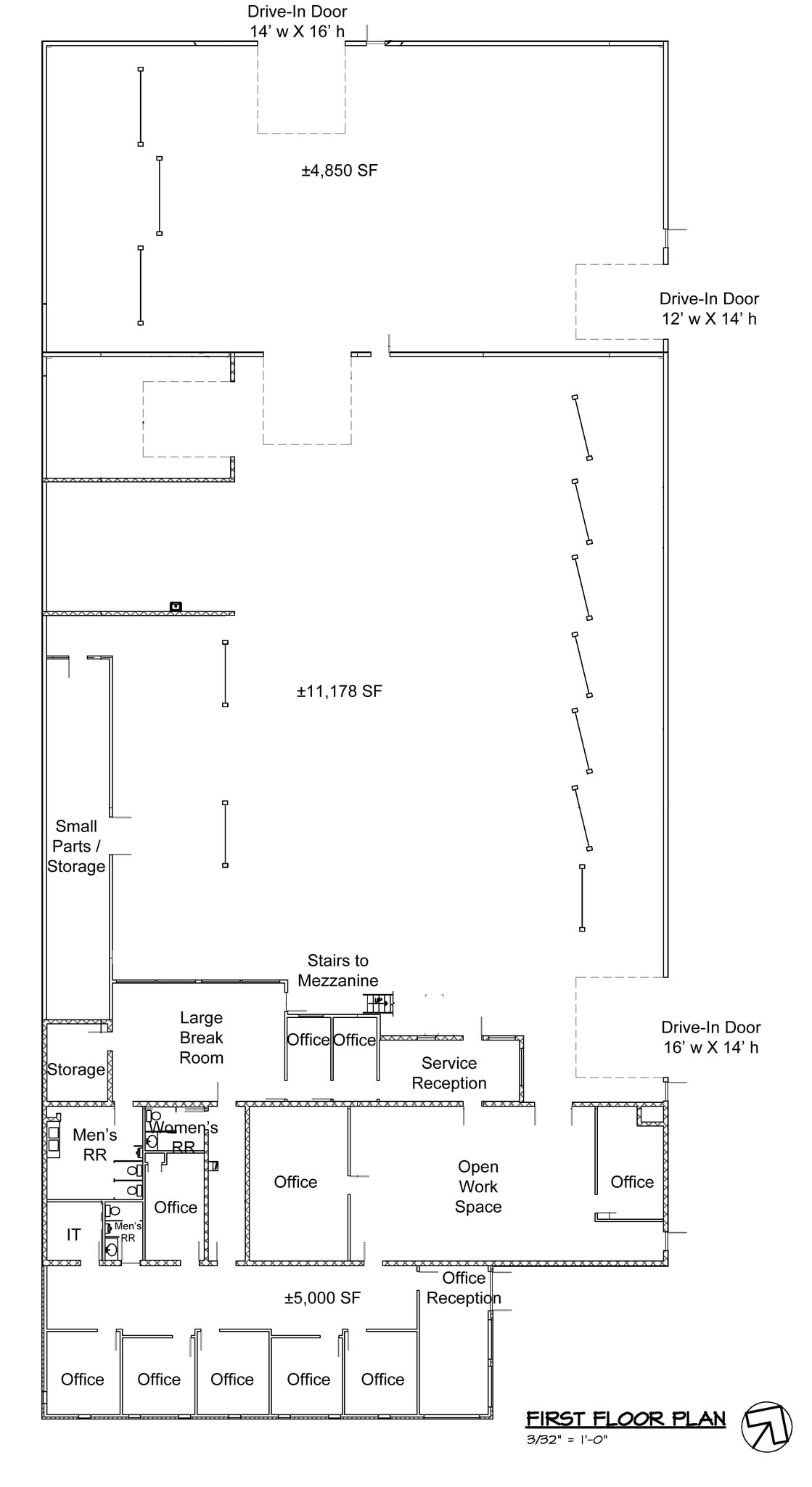 6661 Huntley Rd, Columbus, OH for sale Floor Plan- Image 1 of 5