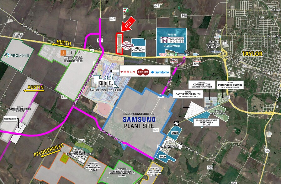 NEQ US-79, Taylor, TX for sale - Building Photo - Image 1 of 2