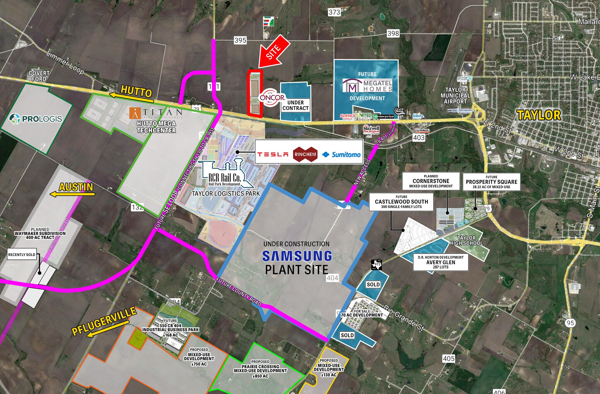 NEQ US-79, Taylor, TX à vendre Photo du bâtiment- Image 1 de 3