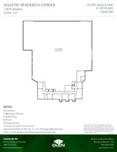 17819 Gillette Ave, Irvine, CA for lease Floor Plan- Image 1 of 1