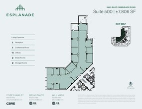 2425 E Camelback Rd, Phoenix, AZ for lease Floor Plan- Image 1 of 1