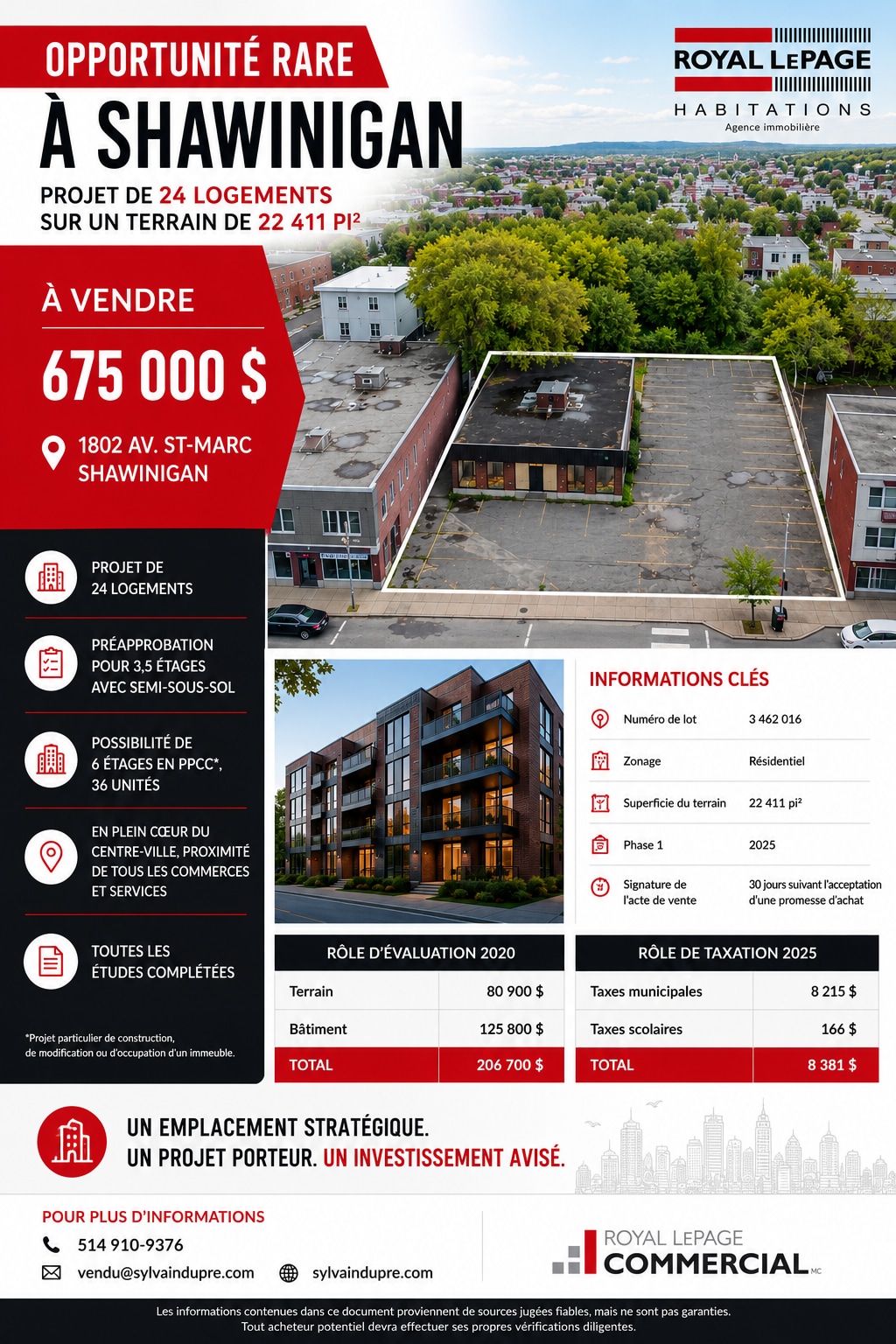 1802 Av Saint-Marc, Shawinigan, QC for sale Building Photo- Image 1 of 2