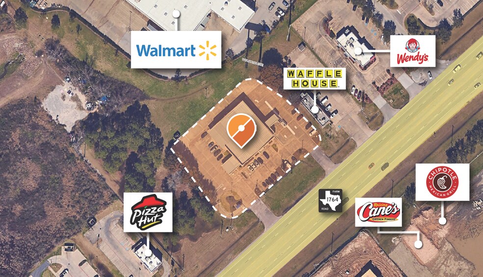 3000 FM 1764 Rd, La Marque, TX à vendre - Aérien - Image 2 de 2