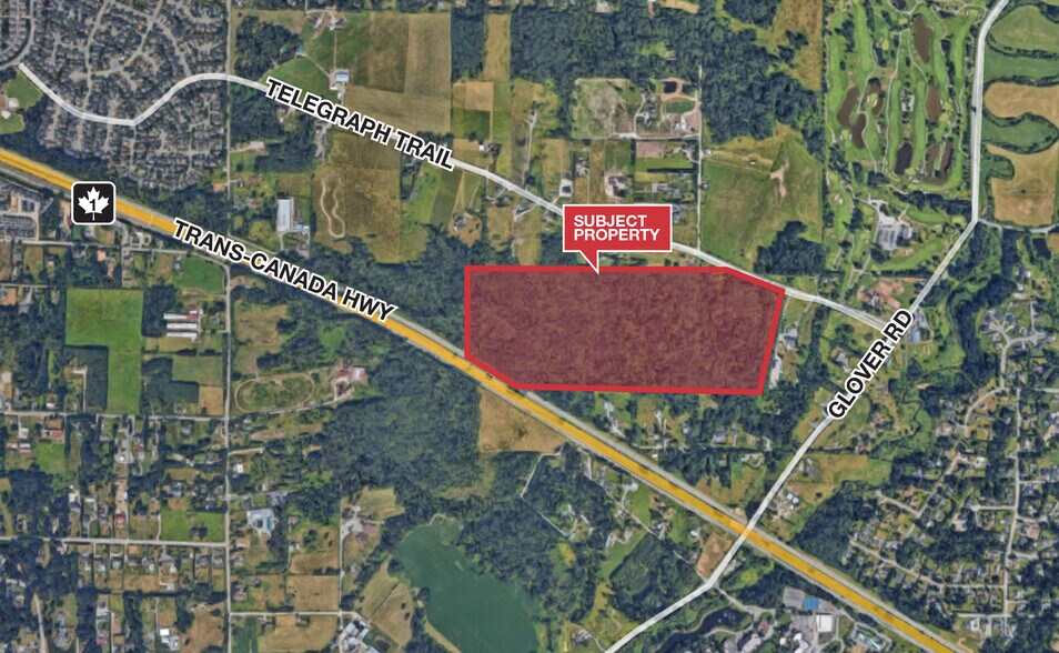 22522 Telegraph Trl, Langley Twp, BC for sale - Aerial - Image 1 of 1