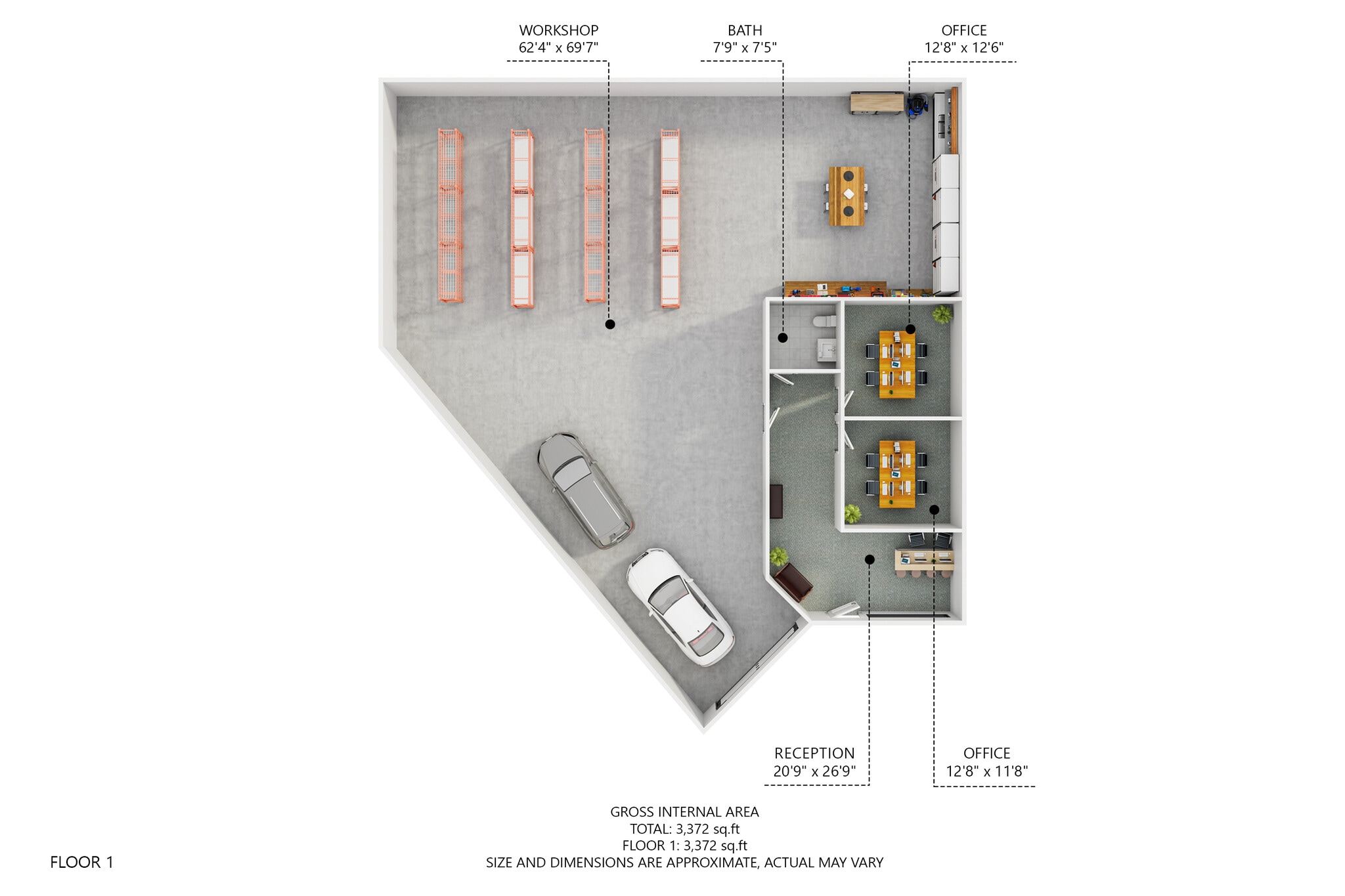 4570 W Post Rd, Las Vegas, NV for lease Floor Plan- Image 1 of 46
