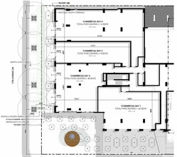 615 17 Ave SW, Calgary, AB à louer Plan de site- Image 1 de 1