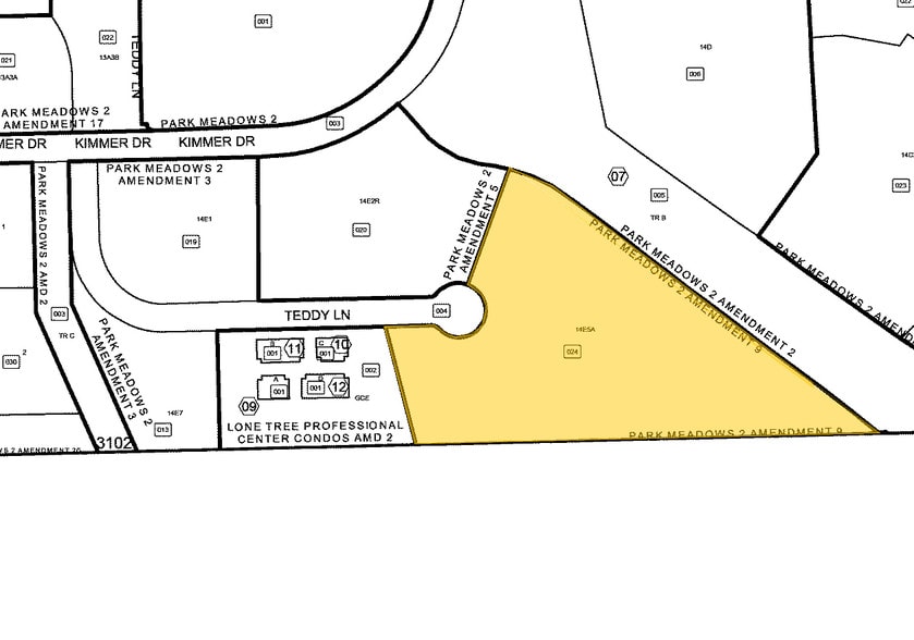 9364 Teddy Ln, Lone Tree, CO à vendre - Plan cadastral - Image 2 de 23