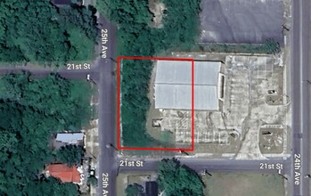 2107 24th Ave, Meridian, MS - AERIAL  map view