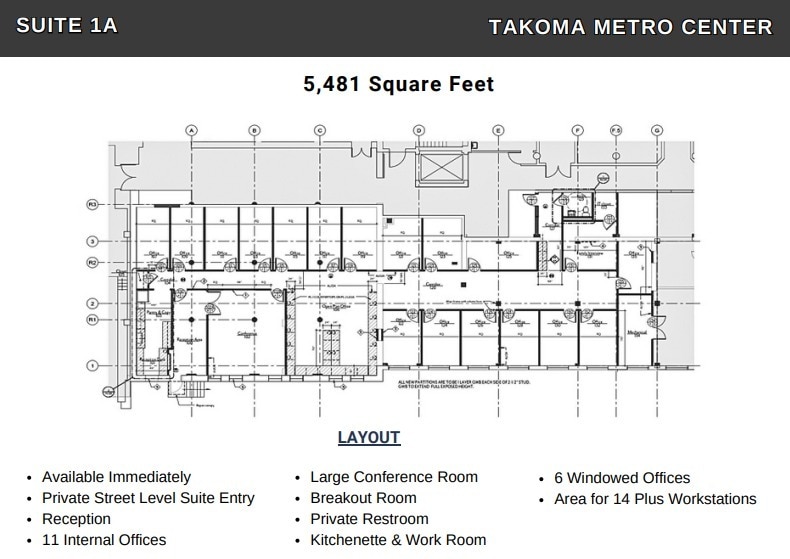 6856 Eastern Ave NW, Washington, DC for lease Floor Plan- Image 1 of 1
