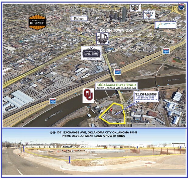 1501-1511 Exchange Ave, Oklahoma City, OK à vendre - Photo du bâtiment - Image 1 de 5