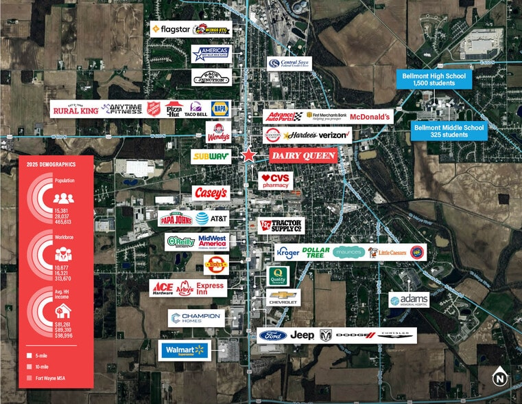 236 N 13th St, Decatur, IN à vendre - Photo du bâtiment - Image 3 de 3