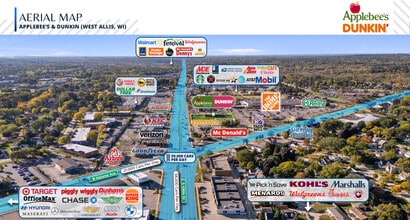 2865 S 108th St, West Allis, WI - AERIAL  map view - Image1